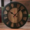Vintage Wooden Silent Wall Clock For Home Decoration 0