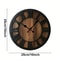 Vintage Wooden Silent Wall Clock For Home Decoration 1