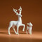 Mother Deer Minimalist Kids Room Figurines Home Decoration 4
