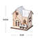 LED Wooden House Christmas Decoration 5