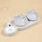 3 In 1 Pet Bowl With Water Feeder Tilted Design For Cat And Dog 6