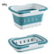 Foldable Laundry Basket With Handle Portable Space Saving Tub 7