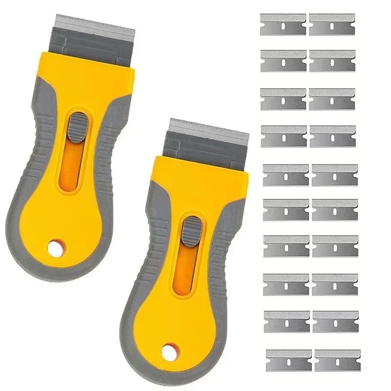 Telescopic Glue And Sticker Removal Scraper Tool Set With 10 Blades 8