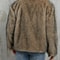 Mens Faux Fur Winter Jacket With Stand Collar And Zip Up Closure 4