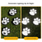 LED Solar Dog Paw Ground Lights For Garden And Yard Decoration 1