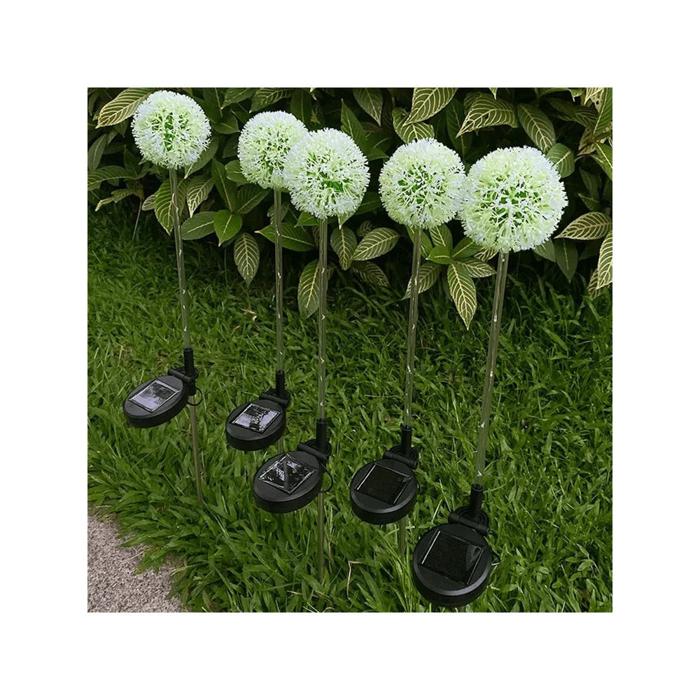 Solar LED Dandelion Garden Light For Outdoor Decoration 4
