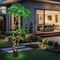 Solar Lighted Artificial Palm Tree For Outdoor Garden Yard And Tiki Bar Decor 0