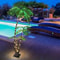 Solar Lighted Artificial Palm Tree For Outdoor Garden Yard And Tiki Bar Decor 3