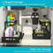 2 Tier Sliding Under Sink Organizer For Kitchen And Bathroom Storage 1