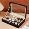 12 Slot Watch Organizer With Lock And Removable Pillows 6