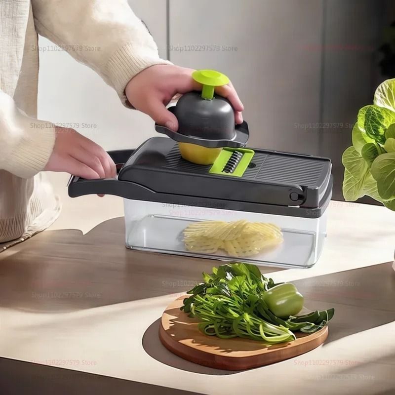 14or16 Piece Vegetable Slicer Food Chopper Cutter Grater Kitchen Tool Set 3