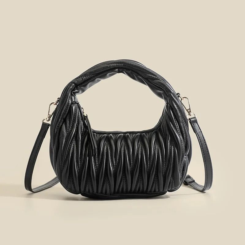 Korean Style Embroidered Handbag With Small Pouch 5