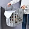 Bohemian Style Foldable Laundry Basket With Handle 1