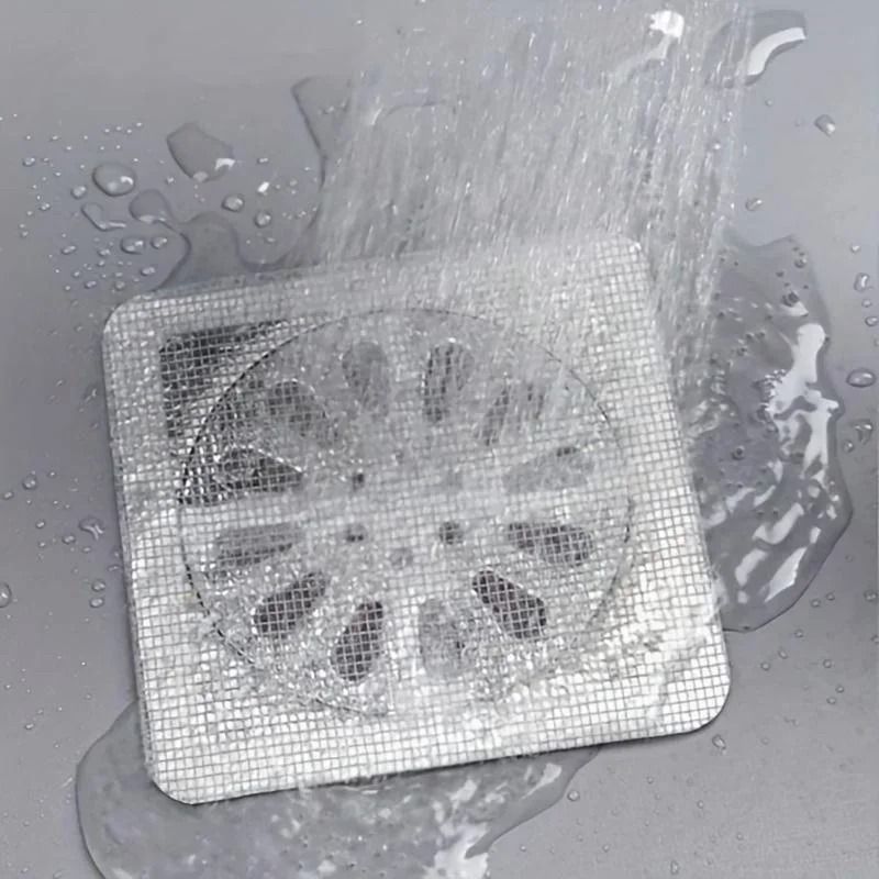 Disposable Drain Hair Catcher Mesh 10 Piece Pack 2