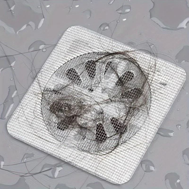 Disposable Drain Hair Catcher Mesh 10 Piece Pack 3