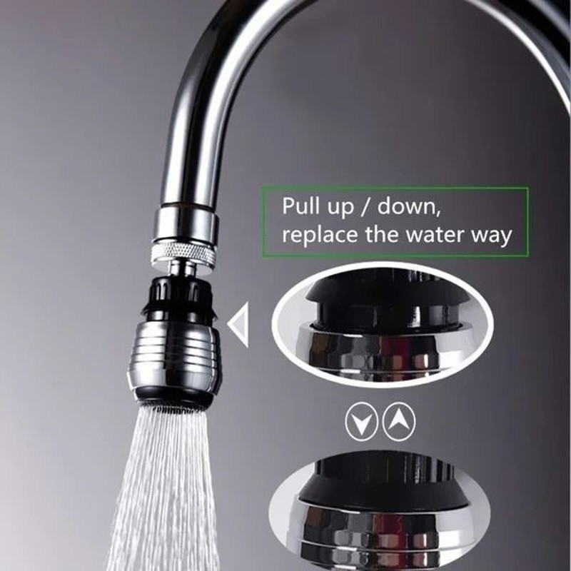 360 Degree Swivel Faucet Aerator And Filter Adapter 4