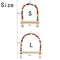 Wooden Bird Swing Toy For Parrots And Small Birds 1
