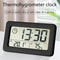 Digital Weather Station Clock With Thermometer And Hygrometer 0