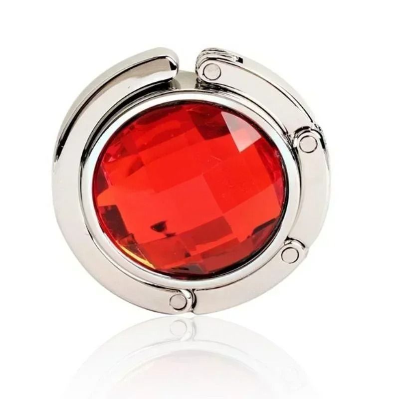 Foldable Crystal Purse Hook And Table Bag Holder 13