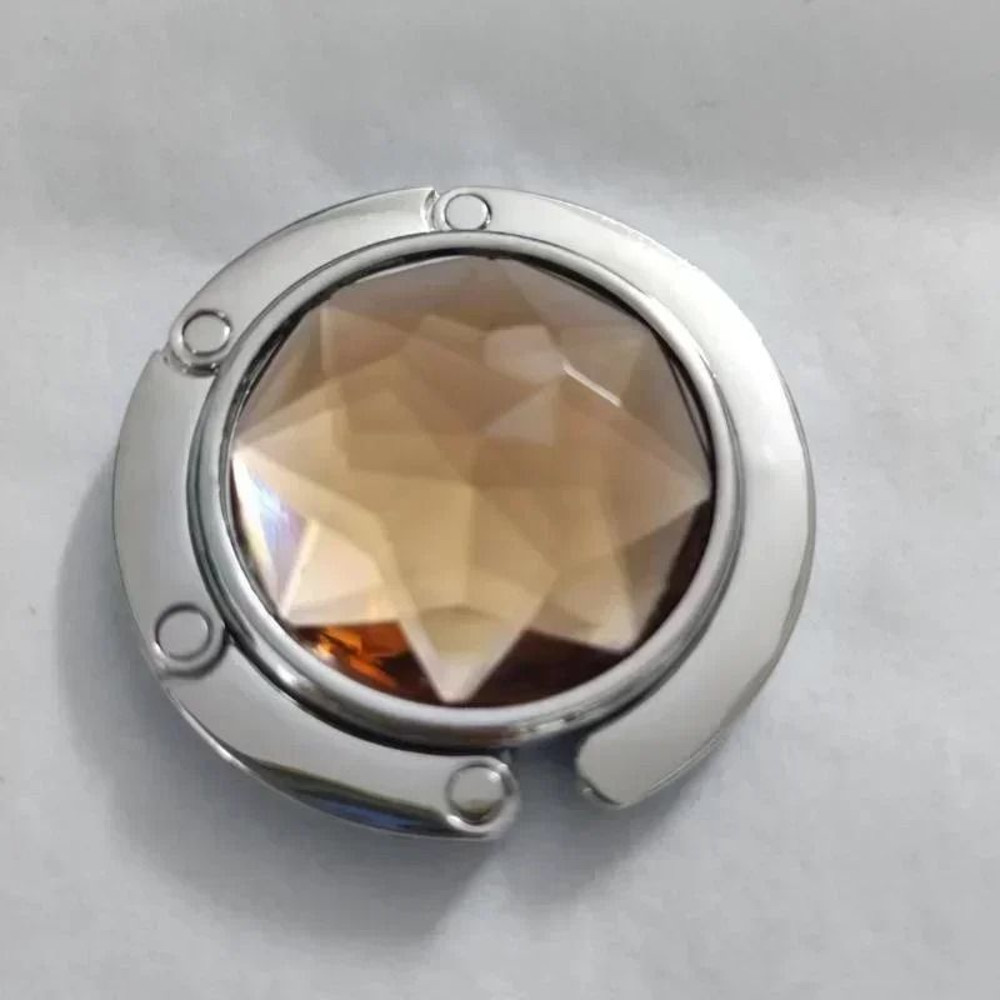Foldable Crystal Purse Hook And Table Bag Holder 17