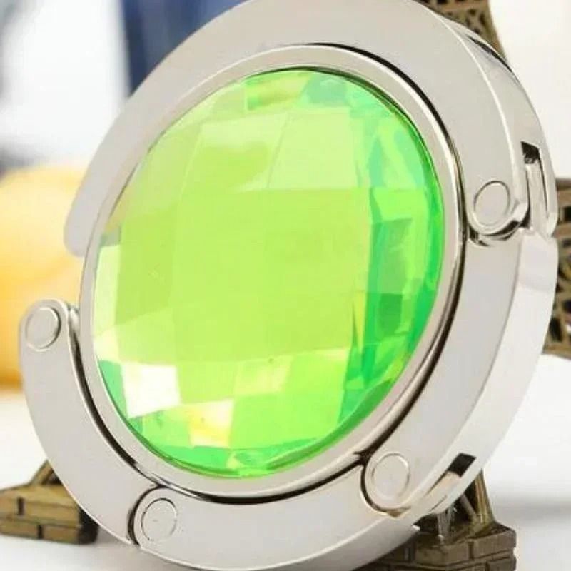 Foldable Crystal Purse Hook And Table Bag Holder 8