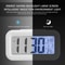 Digital LCD Alarm Clock With Calendar And Thermometer 3