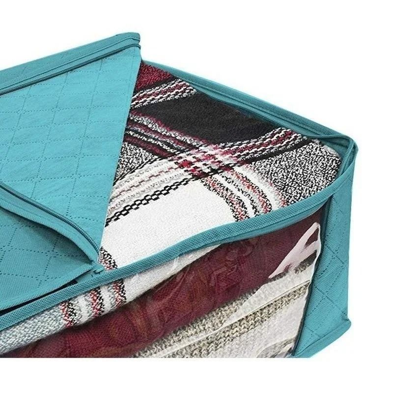 Foldable Fabric Storage Bag For Clothes And Blankets 6