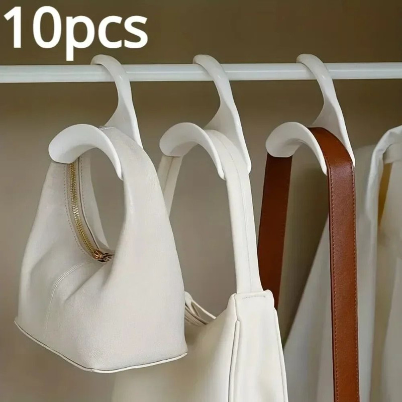 Multipurpose Wardrobe Organizer Hooks For Hats Scarves Handbags 0