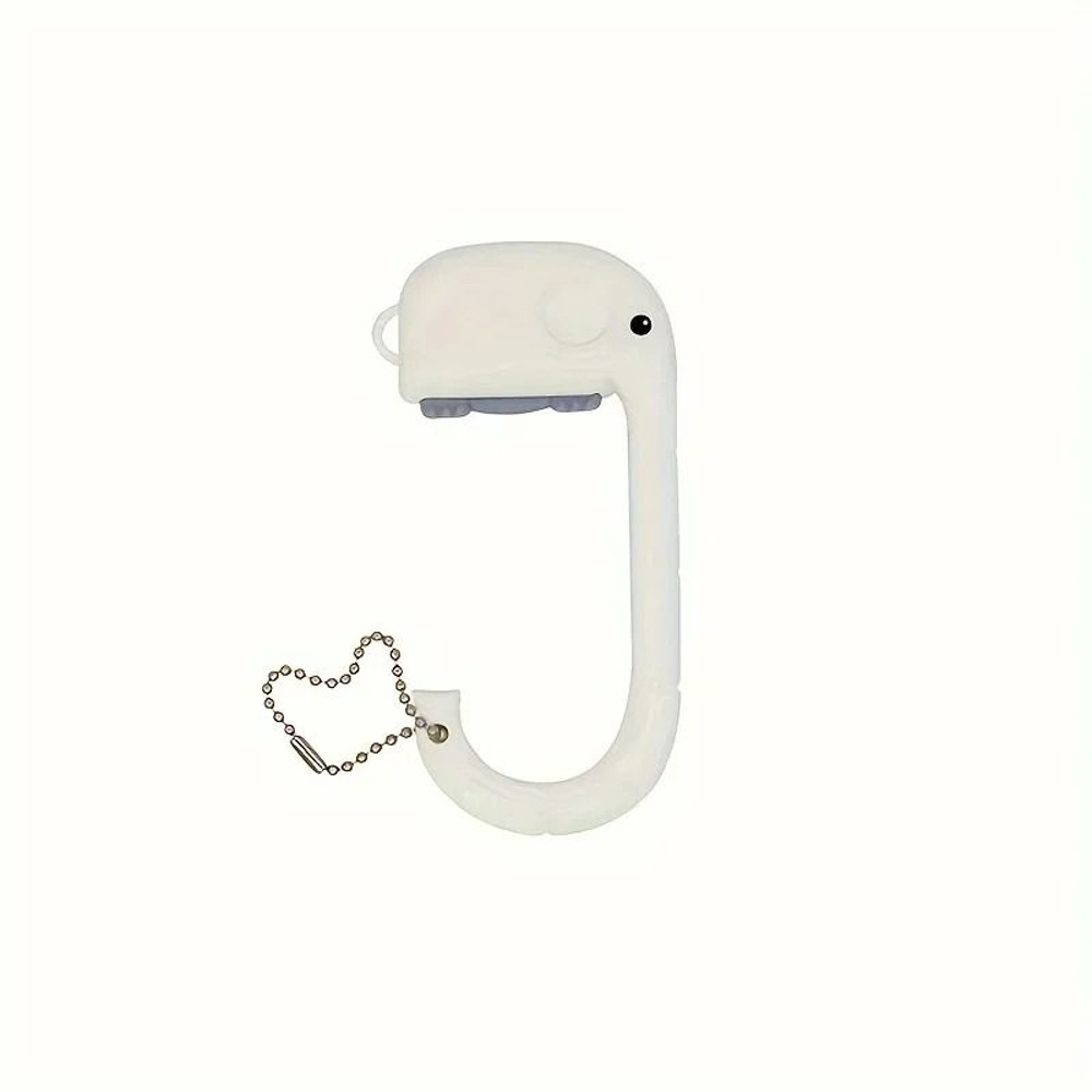 Oval Non Slip Cartoon Elephant Bag Table Hook 5