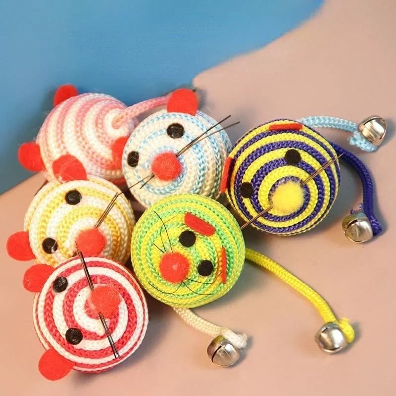 Interactive Cat Mouse Toy With Bell 1