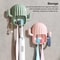 Cactus Toothbrush Holder Wall Mounted Self Adhesive 2