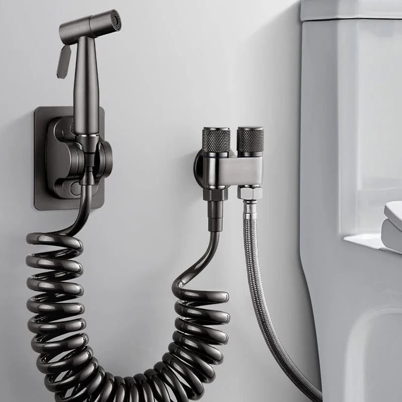 Handheld Toilet Bidet Faucet Sprayer Set Stainless Steel 0