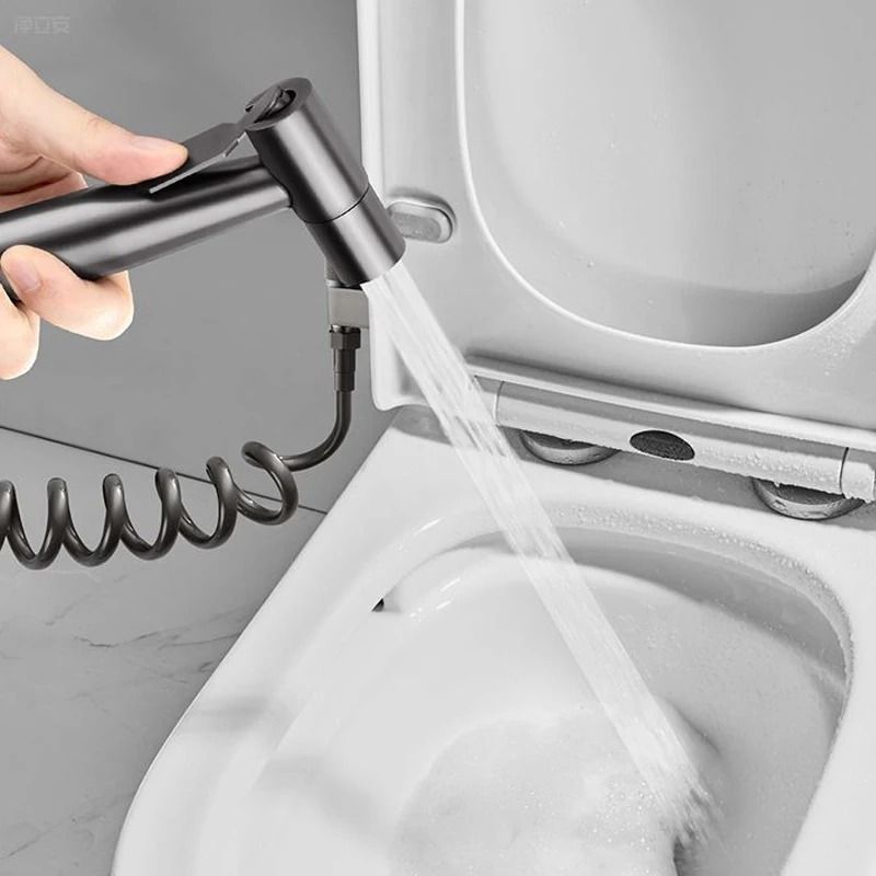 Handheld Toilet Bidet Faucet Sprayer Set Stainless Steel 4