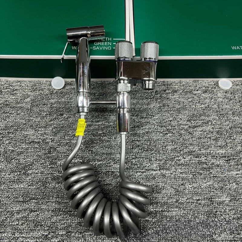 Handheld Toilet Bidet Faucet Sprayer Set Stainless Steel 5