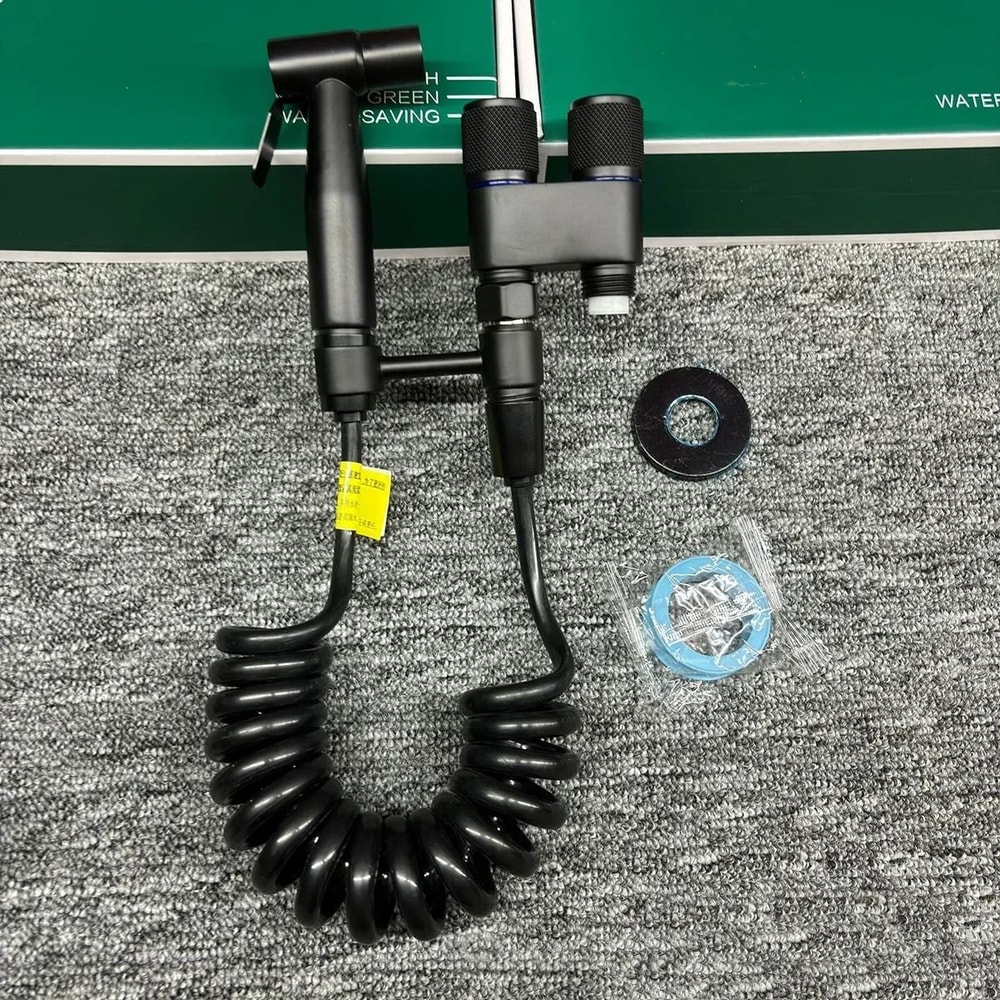 Handheld Toilet Bidet Faucet Sprayer Set Stainless Steel 6