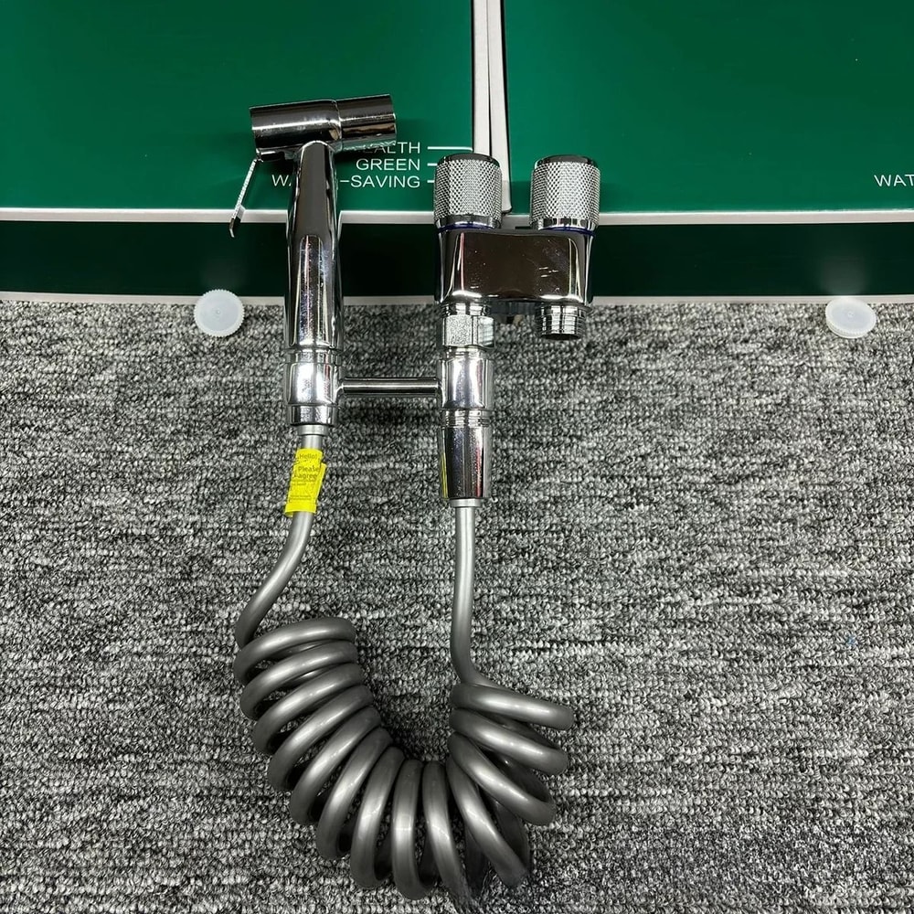 Handheld Toilet Bidet Faucet Sprayer Set Stainless Steel 7
