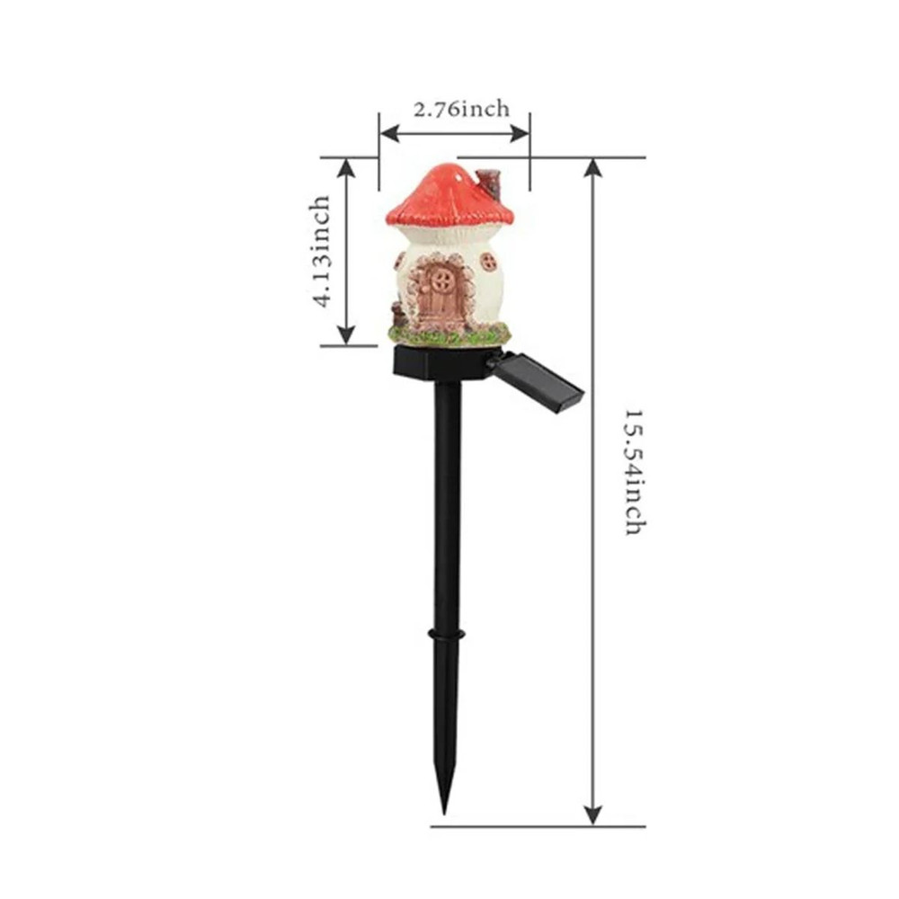 Solar Mushroom LED Garden Lights For Outdoor Decoration 6
