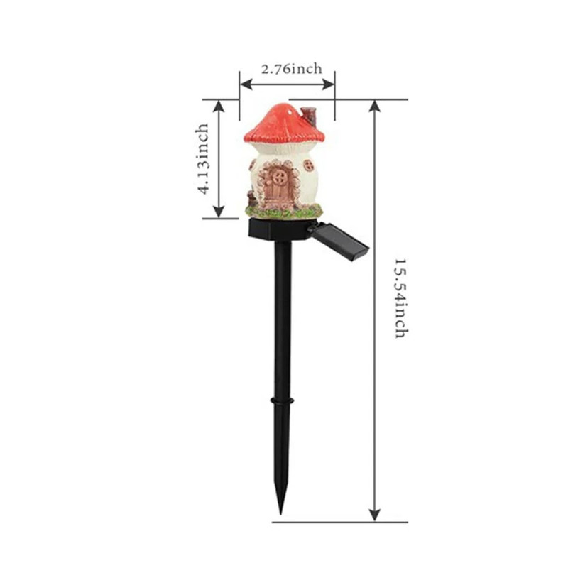 Solar Mushroom LED Garden Lights For Outdoor Decoration 6