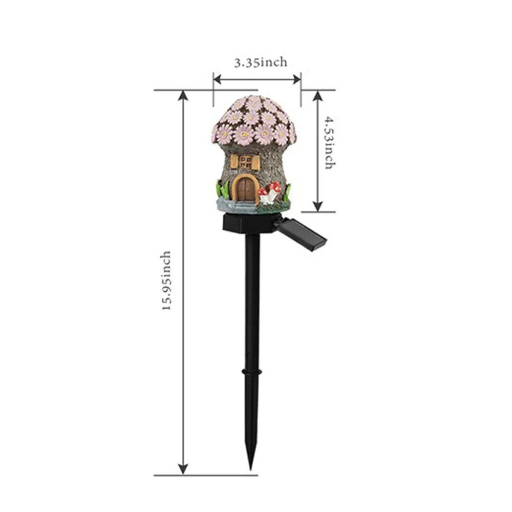 Solar Mushroom LED Garden Lights For Outdoor Decoration 8