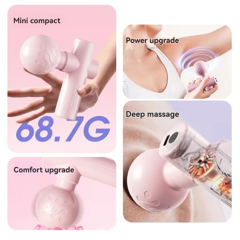 USB Mini Massage Gun For Muscle Relaxation 5