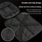 3D Comfort Gel Cushion Motorcycle Seat Pad Set 4