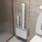 Wall Hanging Silicone Toilet Brush With Holder 0