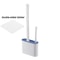 Wall Hanging Silicone Toilet Brush With Holder 8