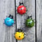 Metal Ladybug Garden Ornament For Fence Or Wall Decoration 6