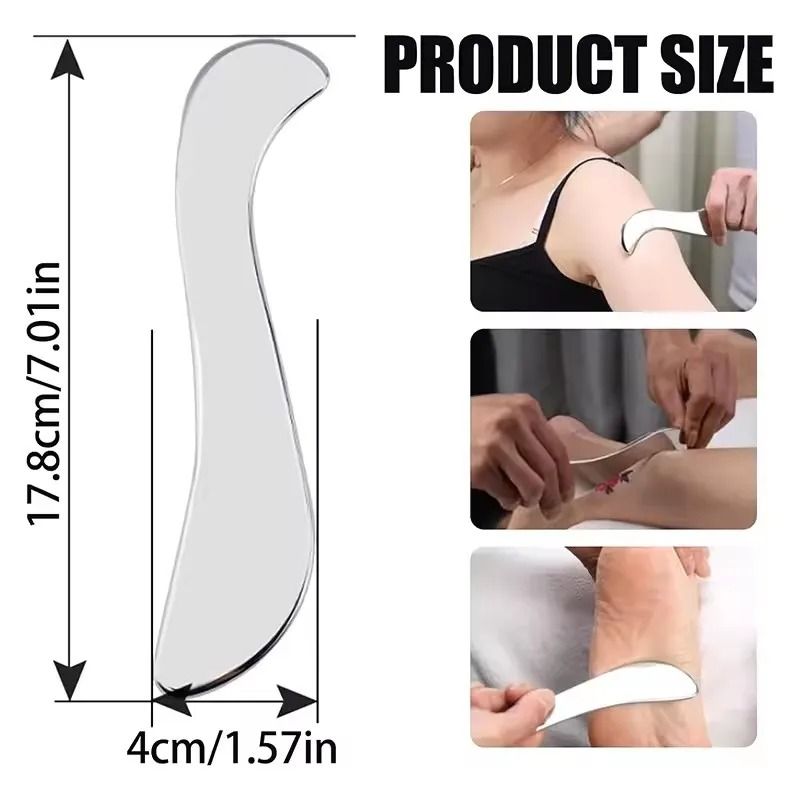 Stainless Steel Gua Sha Muscle Massage Tool 1