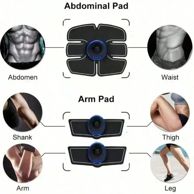 Rechargeable Abs Stimulator Muscle Trainer 4