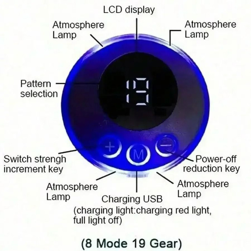 Rechargeable Abs Stimulator Muscle Trainer 5