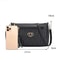 Womens Large Capacity PU Leather Crossbody Bag With Embroidery 5