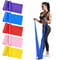 Yoga Pilates Resistance Band Long Stretch Training Band For Home Gym 0