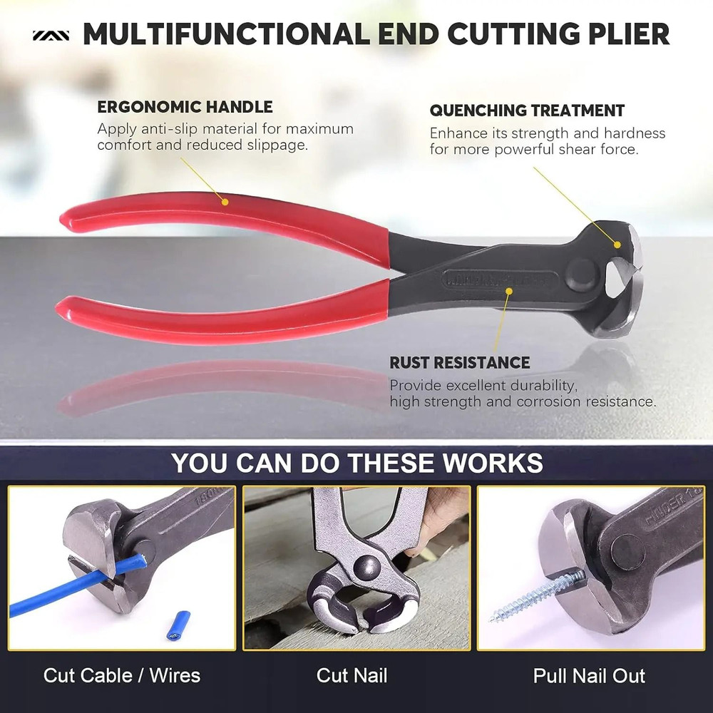 Multifunctional Puller Pliers Cutting Tool For Woodworking And Nail Removal 4